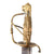 Original U.S. American Revolutionary War Era Monsterhead Mounted Saber with Gorgeously Engraved Blade - Circa 1770 Original Items