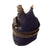 Original French WWI Model 1877 Canteen With Cover in Dark Blue with Shoulder Strap & Both Plugs - Bidon Original Items