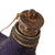 Original French WWI Model 1877 Canteen With Cover in Dark Blue with Shoulder Strap & Both Plugs - Bidon Original Items