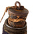 Original French WWI Model 1877 Canteen With Cover in Dark Blue with Shoulder Strap & Both Plugs - Bidon Original Items