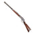 Original U.S. Winchester Early 2nd Model 1873 .44-40 Repeating Rifle Made in 1879 with 24" Round Barrel, Cleaning Rod, and Factory Letter - Serial 37157 Original Items