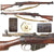 Original British WWI Lee-Metford MkII dated 1893 Converted to S.M.L.E. in 1904 and .22 Trainer in 1914 with Web Sling - Serial P 5456 Original Items