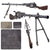 Original WWII Danish Madsen Display Light Machine Gun with Internal Components - Serial EM No. 1245 Original Items