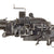 Original WWII Rare Danish Madsen M-1924 Belt Fed Tanker Display Machine Gun with Internal Components - Serial G.N.R. No. 15A Original Items