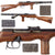 Original German Pre-WWII ERMA EMP Display Sub Machine Gun with Spanish Civil Guard Marked Magazine - Serial E-1131 Original Items
