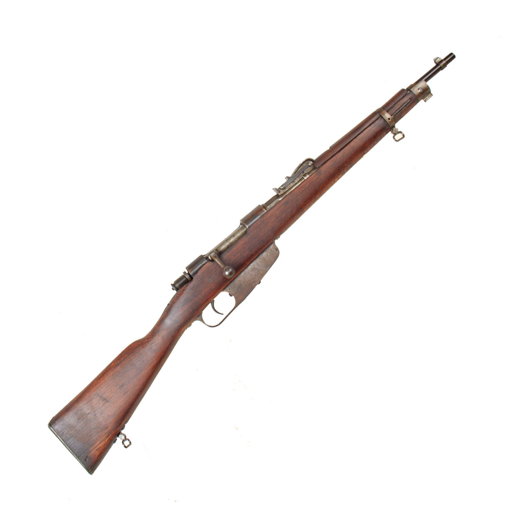 Original Antique Italian Moschetto Modello 1891 / 1924 Carcano Carbine by Torre Annunziata Dated 1897 - Serial UZ640 Original Items