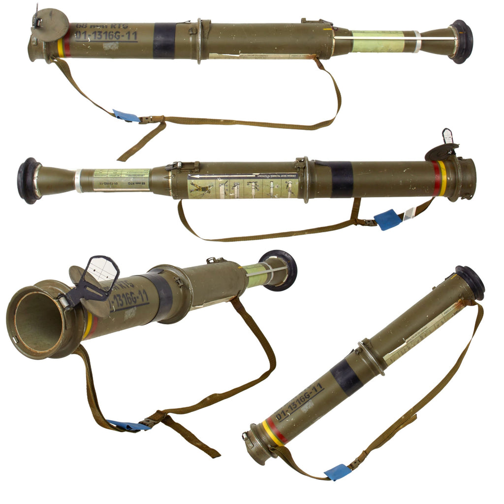 Original Czech / Polish Cold War Inert RPG-75 SK-75 Disposable Anti-Tank Launcher Original Items