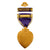 Original U.S. WWII Purple Heart Medal in Original Presentation Case with Ribbon & Lapel Pin - Not Numbered Original Items