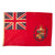 Original Canadian WWI Early National Red Ensign Flag (1868-1921) with Wreathed Nametag for Phyllis Hessin - 35 ½ x 52” Original Items