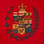 Original Canadian WWI Early National Red Ensign Flag (1868-1921) with Wreathed Nametag for Phyllis Hessin - 35 ½ x 52” Original Items