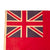 Original Canadian WWI Early National Red Ensign Flag (1868-1921) with Wreathed Nametag for Phyllis Hessin - 35 ½ x 52” Original Items