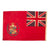 Original Canadian WWI Early National Red Ensign Flag (1868-1921) with Wreathed Nametag for Phyllis Hessin - 35 ½ x 52” Original Items