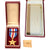 Original U.S. WWII Navy Early Issue Silver Star Medal with Wrap Brooch in Early Issue Numbered Red Box with Pin & Ribbon - Excellent Original Items