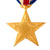 Original U.S. WWII Navy Early Issue Silver Star Medal with Wrap Brooch in Early Issue Numbered Red Box with Pin & Ribbon - Excellent Original Items
