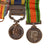Original British WWI Mini Medal Bar with Order of the British Empire and India General Service Medal with 1919 Afghanistan NWF Clasp Original Items