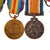 Original British WWI Mini Medal Bar with Order of the British Empire and India General Service Medal with 1919 Afghanistan NWF Clasp Original Items