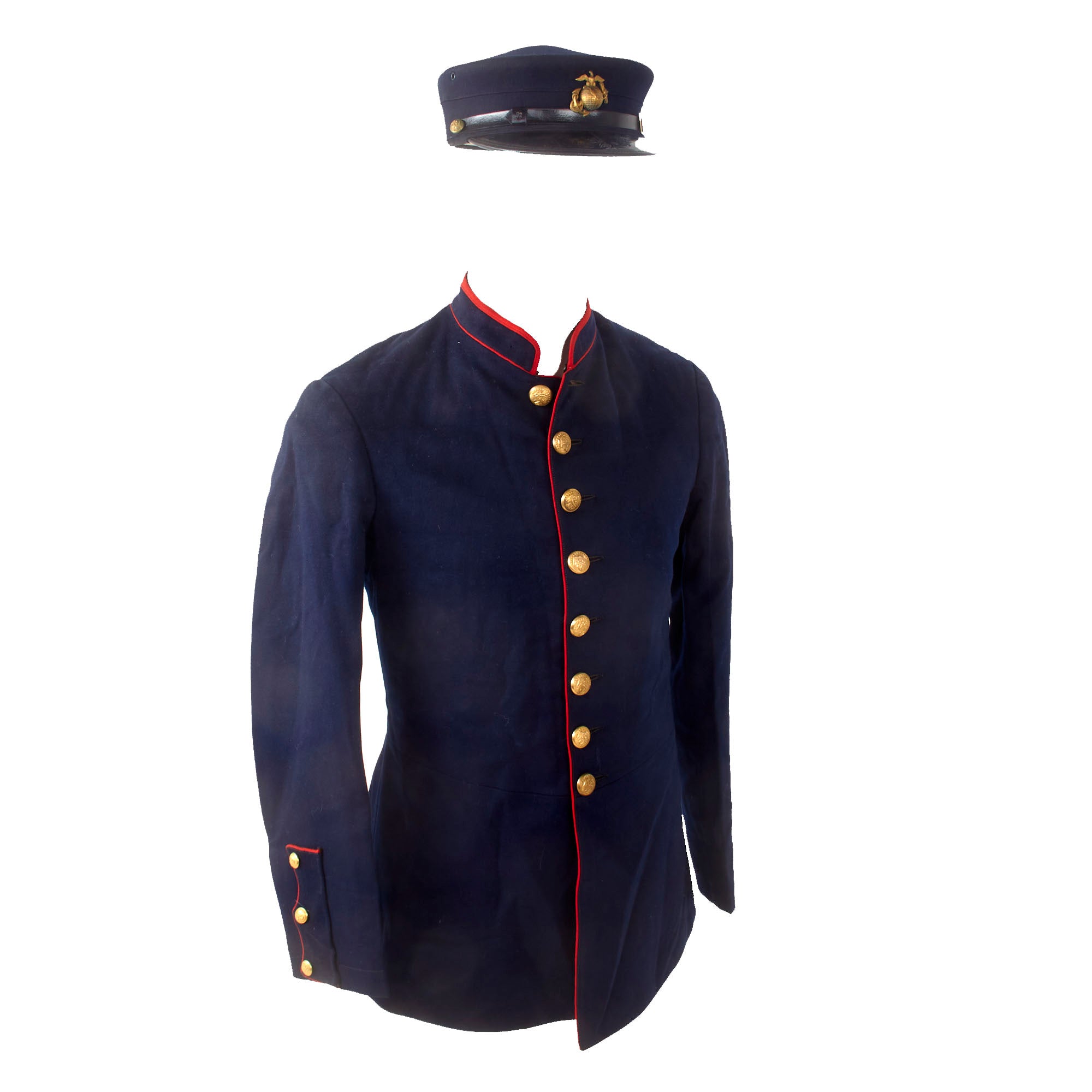 Original U.S. WWI Army Officer Engineer Named Painted Trunk