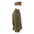 Original U.S. WWI USMC Named P1917 Forest Green Uniform Jacket & Trousers with High Quality Reproduction Bell Crown Visor Cap & Shirt Original Items