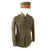 Original U.S. WWI USMC Named P1917 Forest Green Uniform Jacket & Trousers with High Quality Reproduction Bell Crown Visor Cap & Shirt Original Items