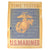 Original U.S. Vietnam War USMC “Time Tested” Metal Double-Sided Enlistment Sign - 29 ¾ x 39 ½” Original Items
