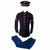 Original U.S. Pre-WWII Complete Named USMC Uniform Grouping with Greens, Khakis, Blues, and Matching Visor Caps - Served from 1929-1933 - Charles D. Naef Original Items