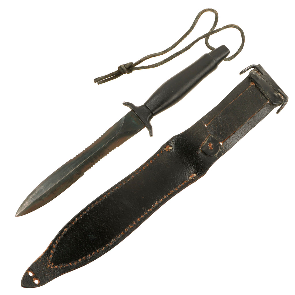 Original U.S. Cold War Era Gerber MkII “Narrow Wasp” Fighting Survival Knife with Scabbard - Serial 080838 Made in 1976 Original Items