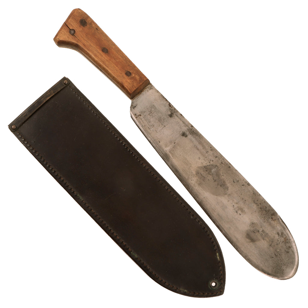 Original U.S. WWII USMC Bolo Knife by Chatillon, N.Y. with BOYT 1943 Scabbard Original Items