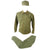 Original U.S. 1950s Era Marine Corps Uniform Set with USMC P-1951 Combat Boots, P-58 HBT Utility Shirt, Trousers, & Cap