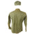 Original U.S. 1950s Era Marine Corps Uniform Set with USMC P-1951 Combat Boots, P-58 HBT Utility Shirt, Trousers, & Cap