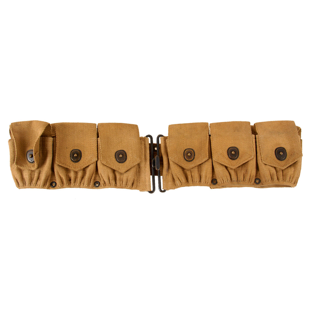 Original U.S. WWI Service-Worn M1910 Cartridge Belt