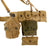 Original U.S. WWII USMC M1923 Belt Rig with M1 Bayonet, Two 3rd Pattern Rabbit Ear Canteen Covers with Canteens, Jungle Kit Pouch with First Aid Pouch, and P-41 Suspenders Original Items