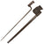 Original U.S. Springfield Trapdoor M1873 Rifle Socket Bayonet with 1st Pattern Frog and Scabbard