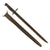 Original British U.S. WWI P1913 Enfield Bayonet by Remington with Scabbard - Dated 1916