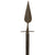 Original American Revolutionary War American Blacksmith Wrought Iron Spontoon Pike Head Mounted on Contemporary Cross Bar & Shaft - Circa 1770-1783 - 81 ½” Original Items