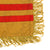 Original Vietnam War Pre 1975 Small Flag of South Vietnam with Fringe - 8 ½ x 14” Original Items
