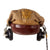 Original U.S. WWII USAAF Officer “Flighter” Khaki Crush Cap By Bancroft with ANB-H-1 Headset Original Items