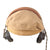 Original U.S. WWII Named USAAF Officer’s Tan Crusher Visor Cap by Dobbs of New York with ANB-H-1 Headset