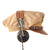 Original U.S. WWII Named USAAF Officer’s Tan Crusher Visor Cap by Dobbs of New York with ANB-H-1 Headset