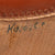 Original U.S. WWII Named USAAF Officer’s Tan Crusher Visor Cap by Dobbs of New York with ANB-H-1 Headset
