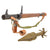Original Soviet Cold War Inert RPG-2 Rocket Propelled Grenade Launcher Serial T4527 by Kovrov Mechanical Plant with Demilled Vietnam-Bringback B-40 Rocket