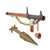 Original Soviet Cold War Inert RPG-2 Rocket Propelled Grenade Launcher Serial T4527 by Kovrov Mechanical Plant with Demilled Vietnam-Bringback B-40 Rocket
