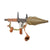 Original Soviet Cold War Inert RPG-2 Rocket Propelled Grenade Launcher Serial T4527 by Kovrov Mechanical Plant with Demilled Vietnam-Bringback B-40 Rocket