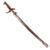 Original Japanese WWII Patrolman & Sergeant's Police Sword - Second Type with Steel Scabbard Original Items
