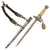 Original German WWII 2nd Model Luftwaffe Dagger by Tigerwerk Lauterjung & Co. with Hanger and Portepee Original Items
