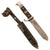 Original German WWII Transitional HJ Knife by Gebrüder Gräfrath of Solingen with Scabbard - RZM M7/70 Original Items