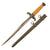 Original German WWII Early Heer Army Officer Dagger by W.K.C. Waffenfabrik of Solingen with Scabbard Original Items