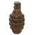 Original U.S. WWII Inert MkII Pineapple Grenade with Yellow Ring with M200A1 Fuze Converted During War to M10A2 Fuze Original Items