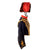 Original British Pre-WWI Royal Horse Artillery Uniform, Breeches & Busby Set with Plume & Regimental Badge Original Items