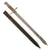 Original Swiss WWI-Era Model 1914 Pioneer Sawback Bayonet by Waffenfabrik Neuhausen with Steel Scabbard
