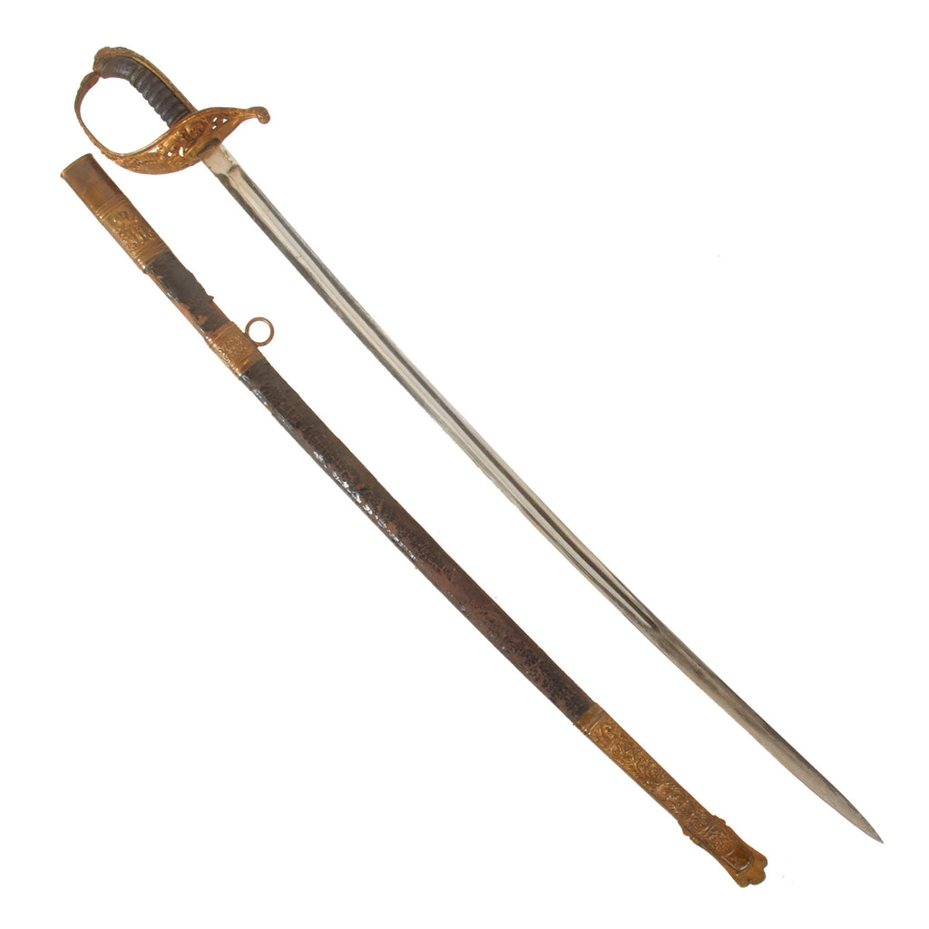 Original Austro-Hungarian Pre-WWI Officer’s Sword with Scabbard Original Items